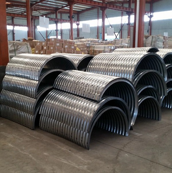  Large Diameter  Corrugation 150mm X 50mm Structure Plate Corrugated Pipe Culvert  for sale - Image 6
