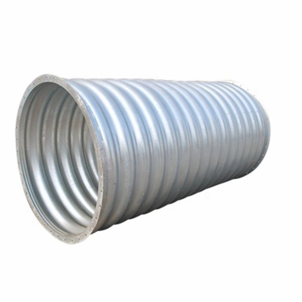  Large Diameter  Corrugation 150mm X 50mm Structure Plate Corrugated Pipe Culvert  for sale - Image 3