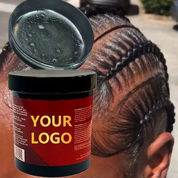  China Factory price  24 Hours Strong Hold Frizz Control Ultra Glued Styling Hair Gel for Curly Hair - Image 6